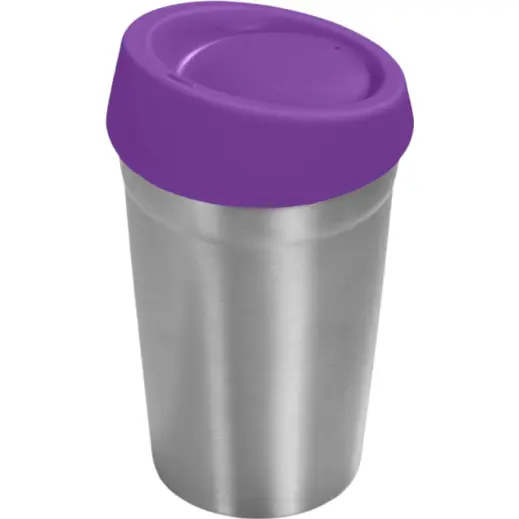 Kooshty Go-Jo Stainless Steel & Plastic Double-Wall Tumbler Purple
